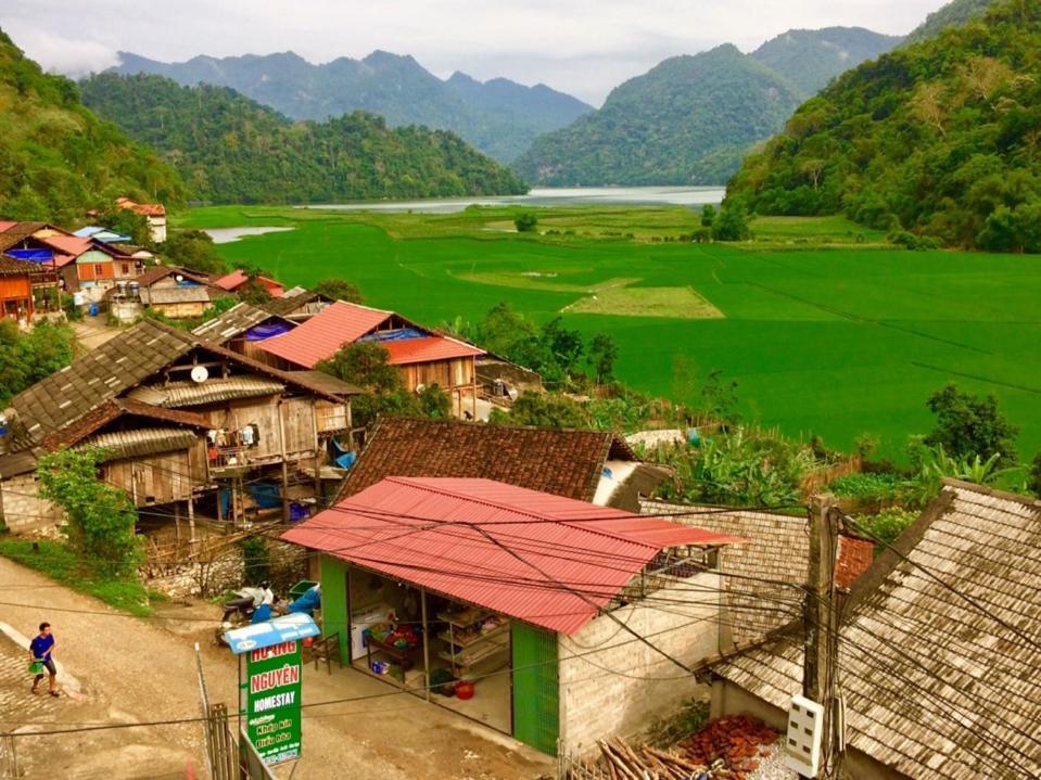 Hoàng Nguyên Homestay Ba Be Esterno foto